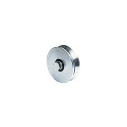 Comunello - ruota per cancelli con perno gola y 2 cuscinetti art. 307 mm. 120x30 6 pz