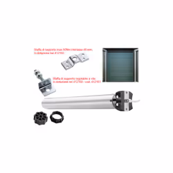 Attuatore elettrico tubolare per l'apertura/chiusura di tapparelle, tende esterne, tende oscuranti, tende filtranti e zanzari ...