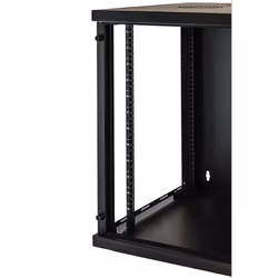 LINK ARMADIO RACK 19" 12 UNITA' DA MURO (A)620X (L)540 X PROFONDITA' 600 MM. COLORE NERO PORTA VETRO - Vista aggiuntiva 3