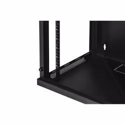 LINK ARMADIO RACK 19" 12 UNITA' DA MURO (A)620X (L)540 X PROFONDITA' 600 MM. COLORE NERO PORTA VETRO - Vista aggiuntiva 7