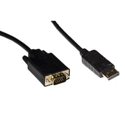 LINK Cavo Displayport Dp Maschio - Vga 15 Poli Maschio Mt 1,80
