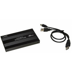 Box Esterno per Hd 2,5" Sata Usb 2.0 (Lkbox252) Nero