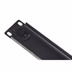 LINK PANNELLO CIECO 1 UNITA' PER ARMADI RACK 19" COLORE NERO CHIUSURA A SCATTO - Vista aggiuntiva 2
