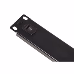 LINK PANNELLO CIECO 1 UNITA' PER ARMADI RACK 19" COLORE NERO CHIUSURA A SCATTO - Vista aggiuntiva 3