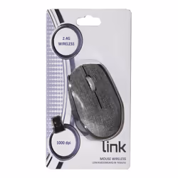 Link Accessori LKMOS06 mouse Ufficio Mano destra RF Wireless Ottico 1000 DPI