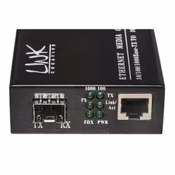LINK Convertitore Fibra Ottica 10/100/1000 Con Modulo Sfp - Vista aggiuntiva 3