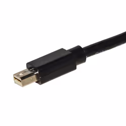 Link Accessori LKADAT123 0,15 m Mini DisplayPort HDMI Nero