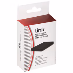 LINK Box Esterno Usb 3.0 Per Hdd Sata 2,5" Fino A 9,5 Mm Di Spessore - Vista aggiuntiva 3