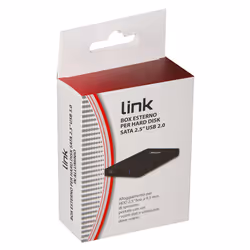 Link Accessori LKLOD254 contenitore di unità di archiviazione Custodia per Disco Rigido (HDD) Argento, Bianco 2.5" - Vista aggiuntiva 5