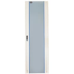 Link - Armadi rack porta in vetro di sicurezza con serratura per armadio 42U larghezza 800 grigio