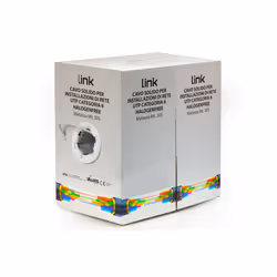 LINK Cavo Solido Utp Per Reti Categoria 5E Lszh Awg24 In Rame Matassa Mt 305 Classe Cpr Eca - Vista aggiuntiva 5