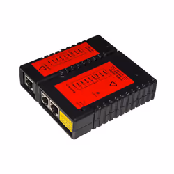 Link Accessori LKMS09 tester per cavo di rete Tester per cavi a doppino intrecciato Nero, Blu, Rosso, Giallo - Vista aggiuntiva 6