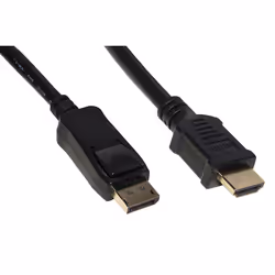 LINK LKCDPH30, 3 m, HDMI tipo A (Standard), DisplayPort, Maschio, Maschio, Dritto