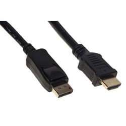 LINK LKCDPH30 cavo e adattatore video 3 m HDMI tipo A (Standard) DisplayPort Nero
