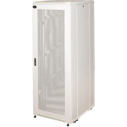 Link - Armadi rack armadio rack 19' per reti 37U (A)1833, (L)600, (P)1000 colore grigio porta traforata