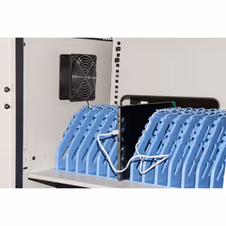 Link Accessori LKSCA40 portable device management cart& cabinet Carrello per la gestione dei dispositivi portatili Nero, Grigio - Vista aggiuntiva 5