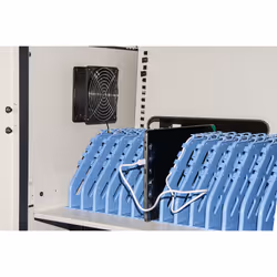 Link Accessori LKSCA45 portable device management cart& cabinet Carrello per la gestione dei dispositivi portatili Nero, Grigio - Vista aggiuntiva 5