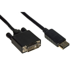 LINK Cavo Displayport Maschio - Dvi Maschio Contatti Dorati Mt. 1