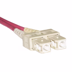LINK Cavo Fibra Ottica Lc A Sc Multimode Duplex Om4 50/125 Mt.0,5 - Vista aggiuntiva 2