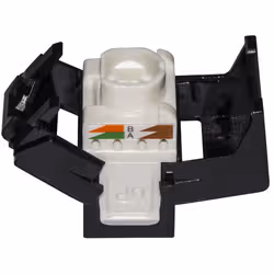LINK Presa Rete Keystone Jack Rj45 Categoria 6 Utp Tooless Colore Nero 180° Contatti Dorati 50 Micron - Vista aggiuntiva 3