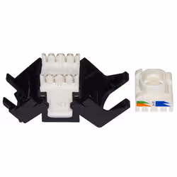 LINK Presa Rete Keystone Jack Rj45 Categoria 6 Utp Tooless Colore Nero 180° Contatti Dorati 50 Micron - Vista aggiuntiva 4