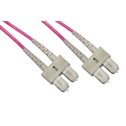 LINK Cavo Fibra Ottica Sc A Sc Multimode Duplex Om4 50/125 Mt.10 Bending Insensitive Lszh