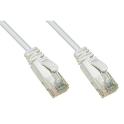LINK Cavo Rete Categoria 6 Non Schermato Utp Colore Bianco Halogenfree Mt 0,25 Slim