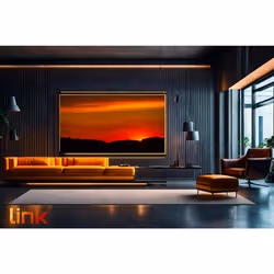 LINK Staffa A Muro Per Tv Fino A 50 Kg, Da 32 A 55" Fino A Vesa 400X400 27 Mm Distanza Dal Muro - Vista aggiuntiva 2