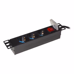 LINK MULTIPRESA 3 PRESE ITA/SCHUKO PER ARMADI 10" CON CAVO SPINA ITALIANA E INTERRUTTORE - Vista aggiuntiva 2