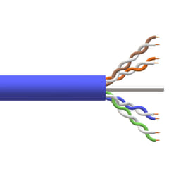 LINK Cavo Solido Utp Per Reti Categoria 6 Lszh Awg24 In Rame Matassa Mt 305 Classe Cpr Cca Colore Blu