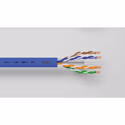 LINK Cavo Solido Utp Per Reti Categoria 6 Lszh Awg24 In Rame Matassa Mt 305 Classe Cpr Cca Colore Blu - Vista aggiuntiva 3