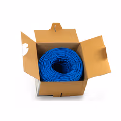 LINK Cavo Solido Utp Per Reti Categoria 6 Lszh Awg24 In Rame Matassa Mt 305 Classe Cpr Cca Colore Blu - Vista aggiuntiva 4