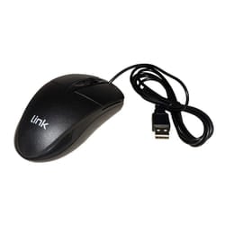 LINK Mouse Ottico Usb 3 Tasti Nero