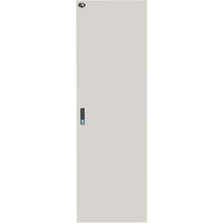 Link - Armadi rack porta metallo pieno per armadi 42U 800MM larghezza grigia