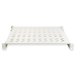 LINK Ripiano Per Armadio 19" 1 Unita' Profondita' 450 Mm. (Universale) 4 Attacchi (Frontale+Posteriore) Colore Grigio