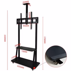 Il supporto per monitor ha la funzione di reggere un monitor, video, o TVSupporto per TV o video da 42'' a 100'' (VESA minimo ...