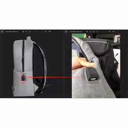LINK Zaino In Rpet Ecologico Per Notebook 15,6" - Vista aggiuntiva 3