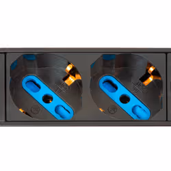 LINK Multipresa Da Rack 19" 7 Prese Universali Con Interruttore Spina Italiana 16A Cavo Mt 3 - Vista aggiuntiva 6