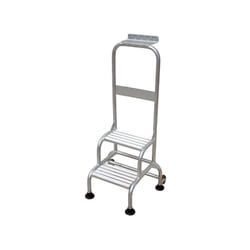 Scalino e pedana con Piattaforma - altezza massima di lavoro 2.42m - RG-2PL