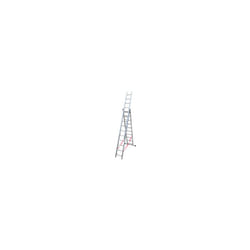 Facal - scala in alluminio a 3 elementi stilo Gradini 3x 8 h max cm. 510