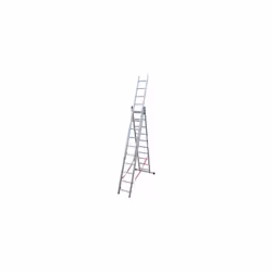 Modello trasformabile. Struttura tubolare, scalini quadri antiscivolo cm. 2,4x2,4, tamponi antisdrucciolo. Ideale per uso int ...