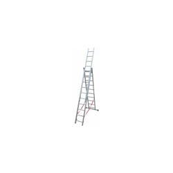 Scala in alluminio a 3 elementi stilo Gradini N�3x10 h max cm. 622 - Facal