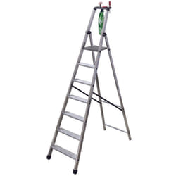 Facal - Scala In Alluminio Euroscala Piu' Su En131 - 6 gradini cm.53x11,8x212h (136h pedana) kg.7