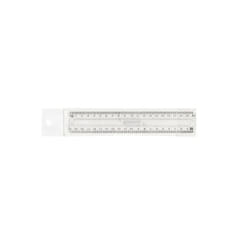 Artiglio 5249 righello Righello da scrivania 200 mm Plastica Bianco