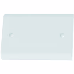 IP 40, in tecnopolimero non propagante fiamma. Standard EN50085-1 - EN50085-2-1. Colore bianco.