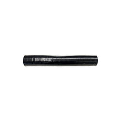 Tubo fumi flessibile estensibile alluminio nero 50 mm da 1 a 3 mt