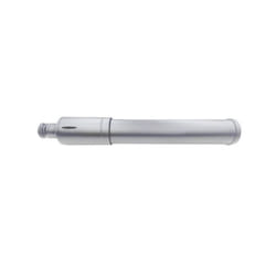 Canna fumaria tubo coassiale inox terminale orizzontale 80/130 tubi stufa pellet scarico fumi aspirazione aria Made in Italy