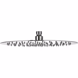 Soffione doccia Tondo in Inox super-mirror. Anticalcare. NON Ispezionabile. Portata: 6 l/m. - Attacco a snodo 1/2". DM 174 Ma ...