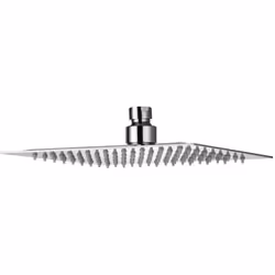 Soffione doccia Quadro in Inox super-mirror. Anticalcare. NON Ispezionabile. Portata: 6 l/m. - Attacco a snodo 1/2". DM 174 M ...