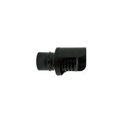 Cappello terminale scarico fumi a parete inox nero dn 80 mm con parapioggia.